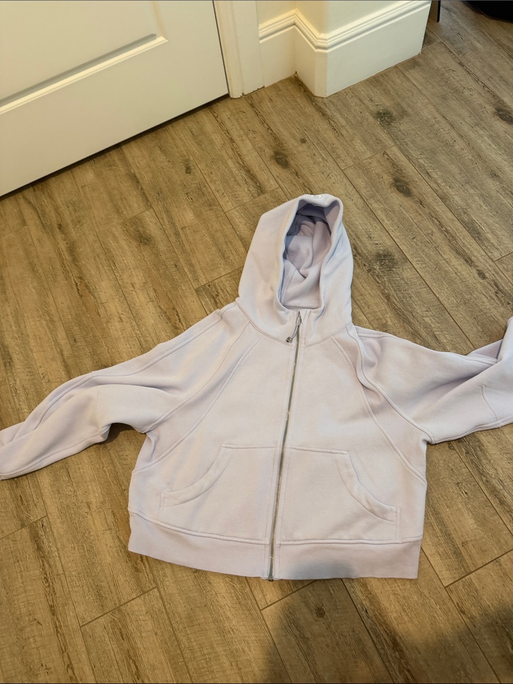 lululemon athletica Kids Lavender Zip Hoodie Jacket